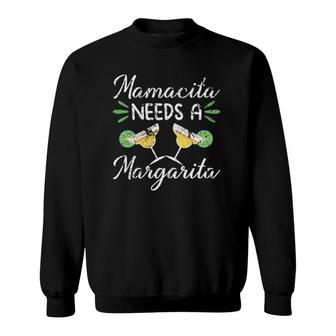 Mamacita Needs A Margarita Womens Cinco De Mayo Party Sweatshirt | Mazezy