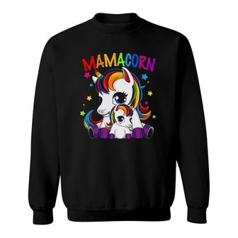 Mamacorn - Cute Unicorn Sweatshirt | Mazezy