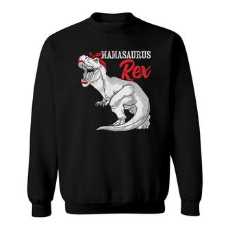 Mamasaurus Rex Dinosaur Funny Mama Saurus Family Matching Sweatshirt | Mazezy DE