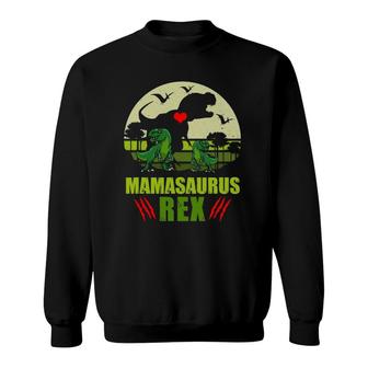 Mamasaurusrex Funny Mom Mommy Mother Animal Lover Sweatshirt | Mazezy AU