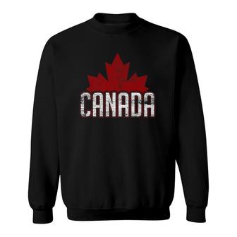 Maple Leaf Gifts Canada Sweatshirt | Mazezy CA