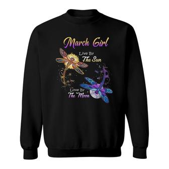 March Girl Live By The Sun Sweatshirt | Mazezy