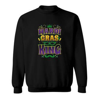 Mardi Gras King Fun Parade Party Sweatshirt - Thegiftio