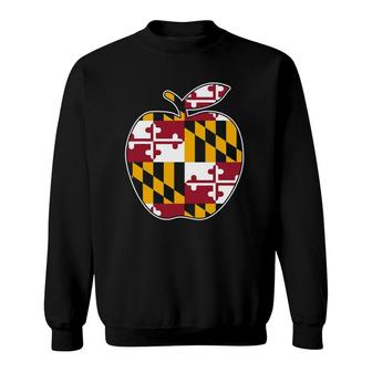 Maryland Teachers Support Appreciation Gift Sweatshirt | Mazezy