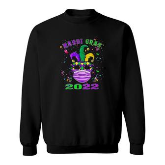 Mask And Face Mask Funny New Orleans Mardi Gras 2022 Sweatshirt