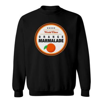 Matching Group Halloween Costume Orange Marmalade Sweatshirt | Mazezy