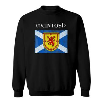 Mcintosh Scottish Clan Name Scotland Family Reunion Sweatshirt | Mazezy