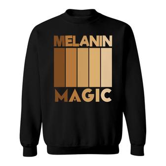 Melanin Magic Empowerment Melanin Color Sweatshirt - Thegiftio UK
