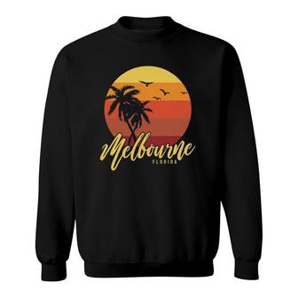 Melbourne Florida Lover Vacation Gift Sweatshirt | Mazezy