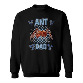 Mens Ant Dad Daddy Father's Day Insect Ant Sweatshirt | Mazezy