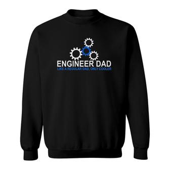 Mens Engineer Dad - Engineering Father Stem Gift For Dads Sweatshirt | Mazezy
