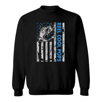 Mens Reel Cool Pops Fishing Father's Day Sweatshirt | Mazezy CA