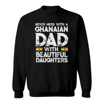 Mens Storecastle Ghanaian Dad Daughters Father's Day Sweatshirt | Mazezy