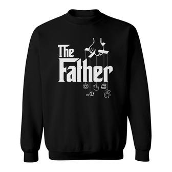 Mens The Father First Time Father's Day New Dad Gift Sweatshirt | Mazezy
