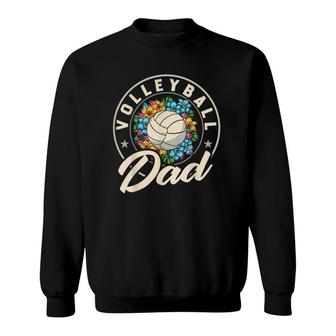 Mens Volleyball Dad For Beach Sports Player And Volleyball Dad Sweatshirt | Mazezy