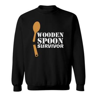 Mens Wooden Spoon Survivor Italian Filipino Pride Sweatshirt | Mazezy