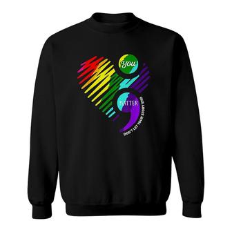 Mental Awareness Month 12 Step Recovery Sweatshirt | Mazezy
