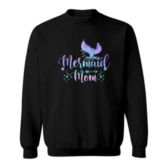 Mermaid Mom Mermaid Matching Family Sweatshirt - Thegiftio UK