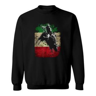 Mexico Bull Riding For Men Ranch Rider Mexican Cowboy Sweatshirt | Mazezy