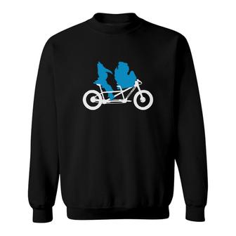 Michigan Tandem Fat Bike Sweatshirt - Thegiftio UK