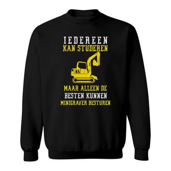 Minigraver Machin Sweatshirt | Mazezy