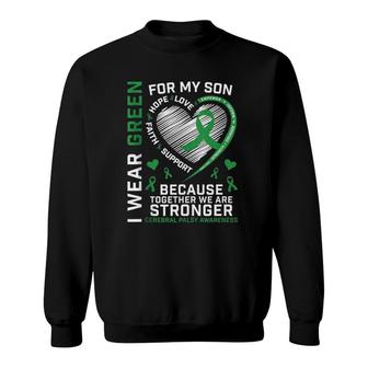 Mom Dad Father Mother Gifts Son Cerebral Palsy Awareness Sweatshirt | Mazezy