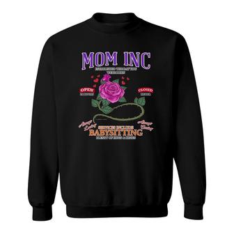Mom Inc Funny Mother's Day Novelty Mama Gift Sweatshirt | Mazezy