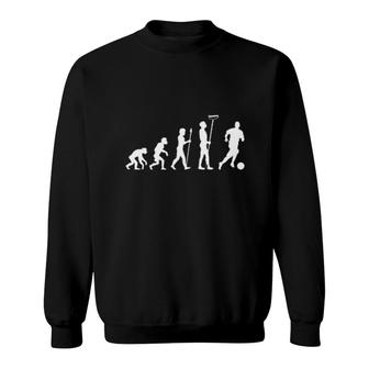 Monkey To Modern Man Funny Sweatshirt | Mazezy CA