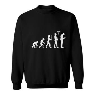 Monkey To Modern Man Sweatshirt | Mazezy