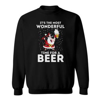 Most Wonderful Tme For A Beer Sweatshirt | Mazezy