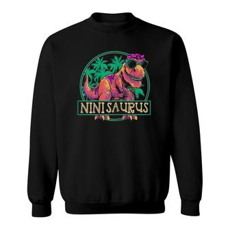 Mother's Day Gift Ninisaurusrex Nini Saurus Dinosaur Sweatshirt | Mazezy