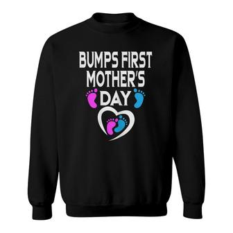 Mother's Day Pregnant Mom Expecting Baby Sweatshirt | Mazezy