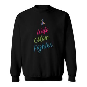 Mother's Day Wife Mom Fighter Metastatic Breast Cancer Gifts  Sweatshirt
