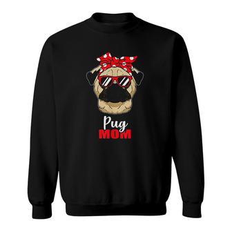 Mum To Be Pug Mom Interesting Gift To Make Mom Happy Mothers Day Sweatshirt - Thegiftio UK