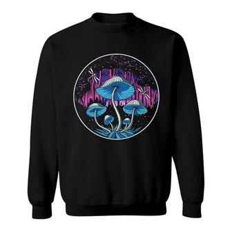 Mushrooms Forest Sweatshirt | Mazezy