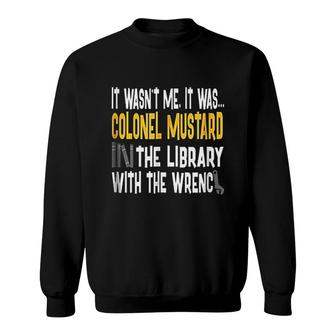Mustard Library Wrench Sweatshirt | Mazezy