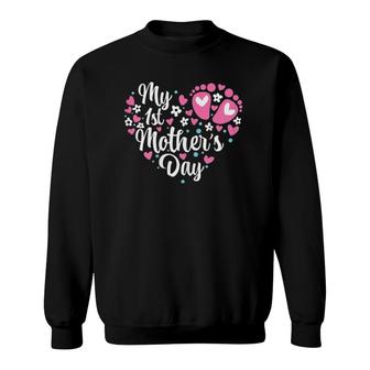 My 1St Mother's Day Sweatshirt | Mazezy