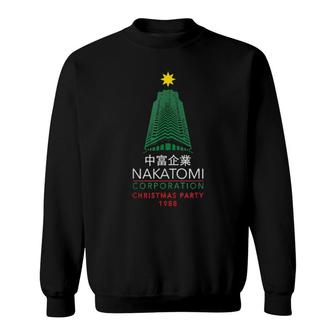 Nakatomiplaza Christmas Party 1988 Xmas Holiday Sweatshirt | Mazezy