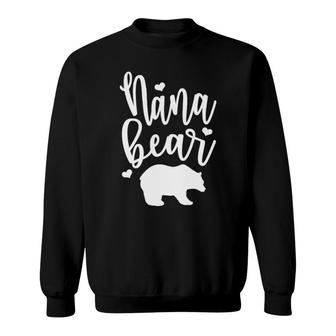 Nana Bear - Great Gift For Grandmas Nanas Mimis And More Tank Top Sweatshirt | Mazezy