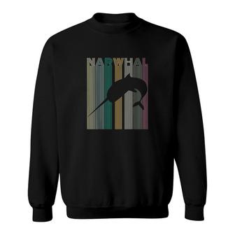 Narwhal Retro Narwhal Sweatshirt | Mazezy