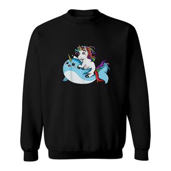 Narwhal Unicorn Of The Sea Sweatshirt | Mazezy