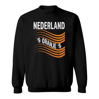 Netherlands Soccer Jersey Oranje Nederland Football Sweatshirt | Mazezy