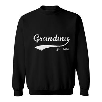 New Grandma 2020 Grandma Est 2020 Grandma To Be 2020 Sweatshirt - Thegiftio