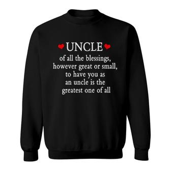 New Uncle Sweatshirt | Mazezy UK