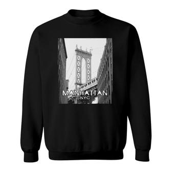 New York City Manhattan Bridge - Nyc Sweatshirt | Mazezy