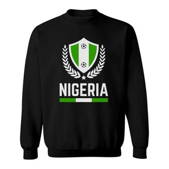 Nigeria Soccer Jersey Nigerian Football Team Fan Sweatshirt | Mazezy