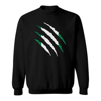 Nigerian Flag Nigeria Premium T Sweatshirt | Mazezy UK