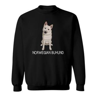 Norwegian Buhund Crazy Dog Lover Sweatshirt | Mazezy
