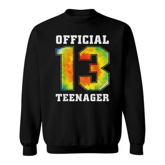 Official Nager 13Th Birthday Gifts For Girls Boys 13 Sweatshirt - Seseable