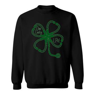 One Lucky Lpn St Patricks Day Sweatshirt